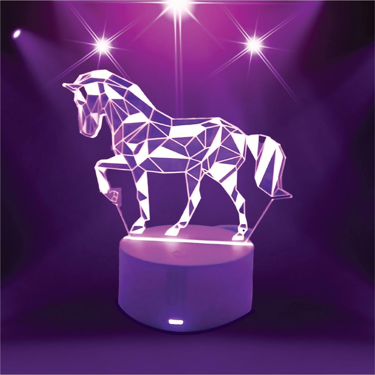 Stallion Horse Lamp
